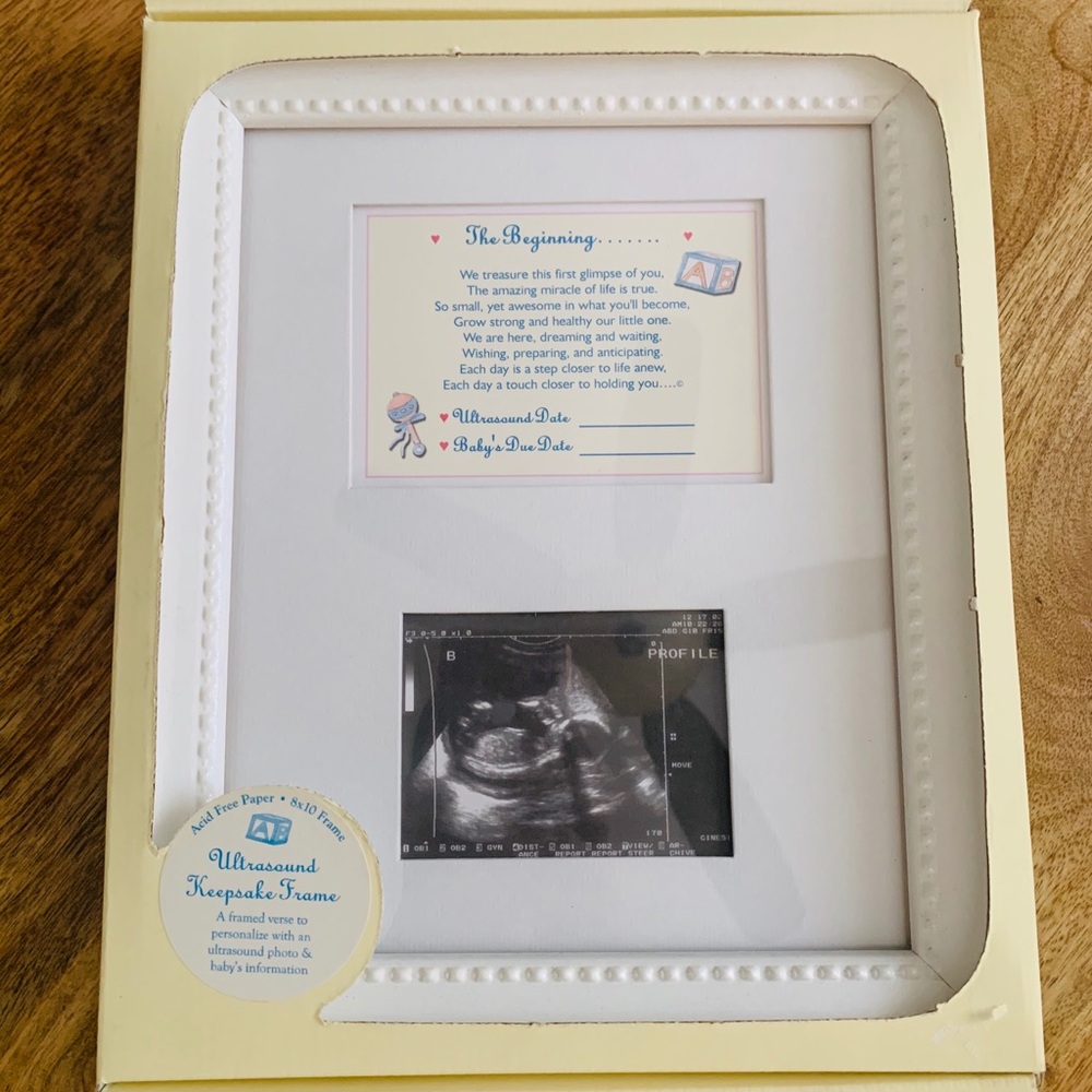 The Harrison Design Co Keepsake Frame 8x10 NIB